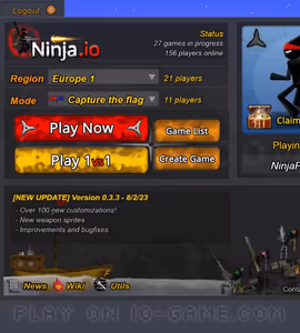 Imagini cu gameplay NINJA.IO 3