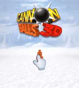 Cannon Balls 3Dのゲームプレイ画像 1