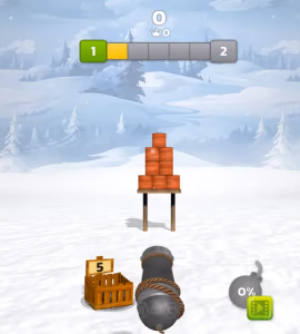 Cannon Balls 3Dのゲームプレイ画像 2