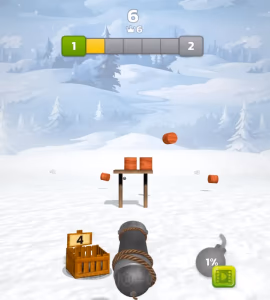 Cannon Balls 3Dのゲームプレイ画像 3