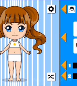 Immagini di gameplay Kawaii Chibi Creator 2