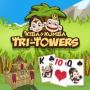 玩 Kiba & Kumba: Tri Towers Solitaire