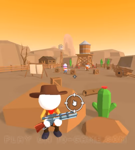 Gambar Gameplay Western Sniper Gunslinger 1