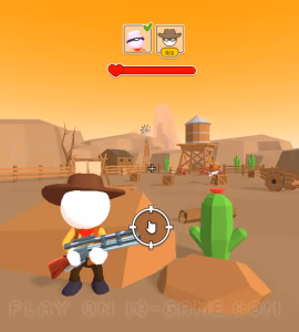 Gambar Gameplay Western Sniper Gunslinger 2