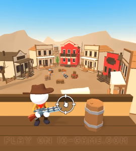 Gambar Gameplay Western Sniper Gunslinger 3