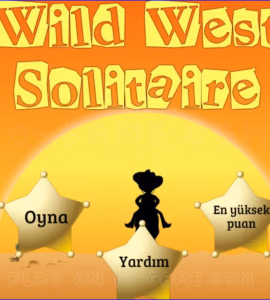 Wild West Solitaireのゲームプレイ画像 1
