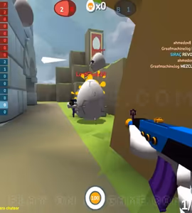 Shell-Shockers ioのゲームプレイ画像 3