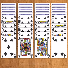 遊ぶ Spider Solitaire