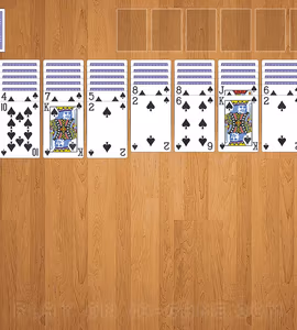 Imagini cu gameplay Spider Solitaire 3