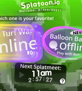 Imagini cu gameplay Splatoon io 2