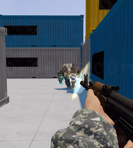 THREE.JS FPS DEMO Gameplay-Bilder 2