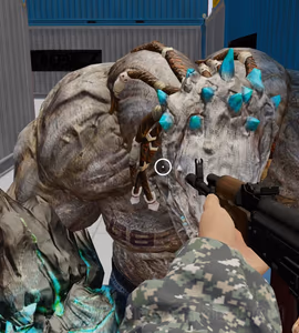 THREE.JS FPS DEMO Gameplay-Bilder 3