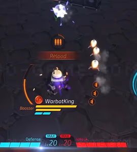 Gambar Gameplay WARBOT IO 2